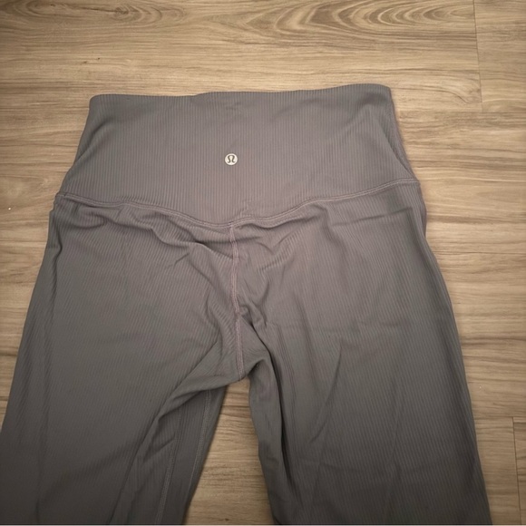 Lululemon Athletica Blue-Grey Align Mini Flares - Picture 3 of 3